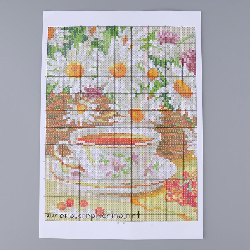 Chamomile Tea - Kit de Punto de Cruz con