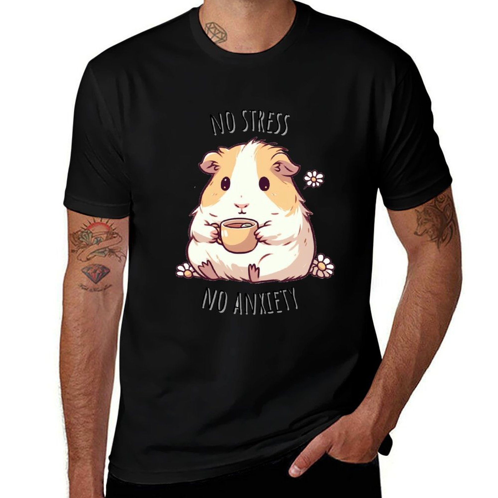 Chamomile Tea - Camiseta con estampado de camomila y