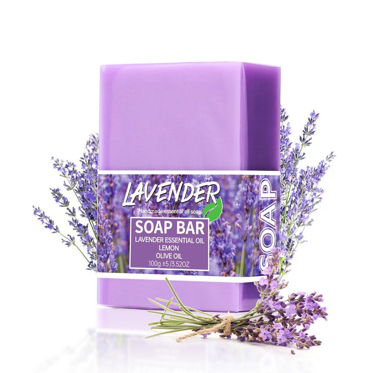 Barra de jabón de glicerina he - Lavender Oil reseña y precio