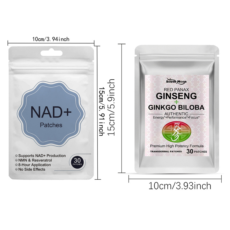 Parches transdérmicos de NAD+  - Ginger Tea reseña y precio