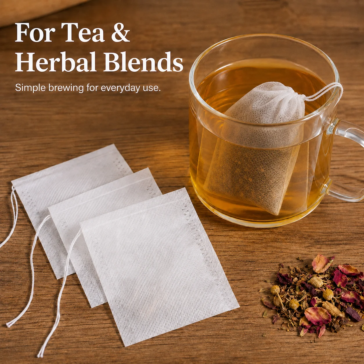 100 Bolsas Desechables con Cor - Herbal Tea reseña y precio